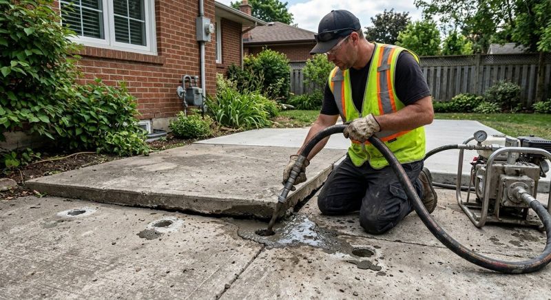 Sunken Patio Repair in Tampa, FL